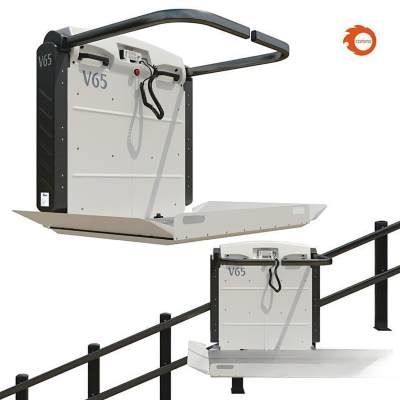 现代步梯电梯 残疾人电梯